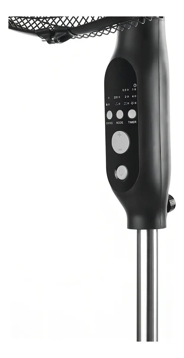 Ventilador De Pie Ufesa Dakota Con Control - 40.64 Cm 60 Hz Negro Azul Plástico 3