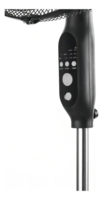 Ventilador De Pie Ufesa Dakota Con Control - 40.64 Cm 60 Hz Negro Azul Plástico 3