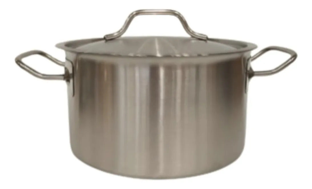 Cacerola Acero Inoxidable 26 Cm 15 Cm