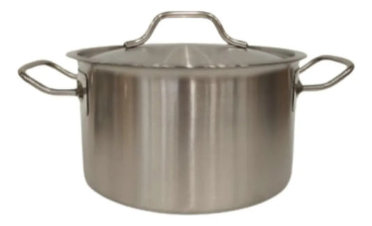 Cacerola Acero Inoxidable 26 Cm 15 Cm