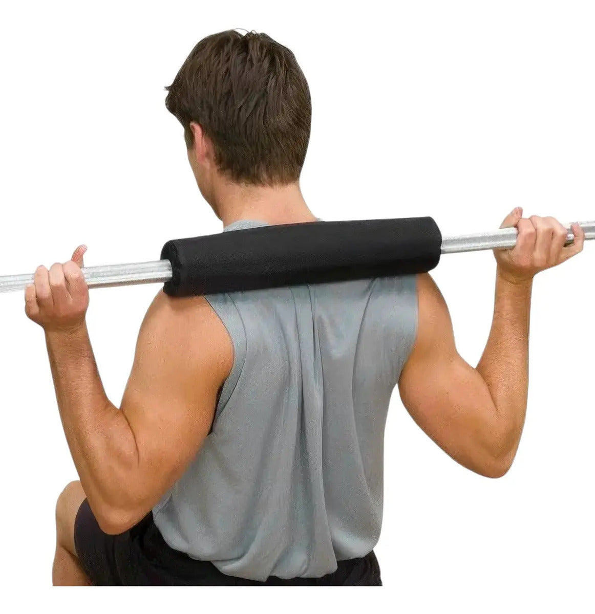 Protector Descanso De Barra Nuca Barbell Livepro - Negro