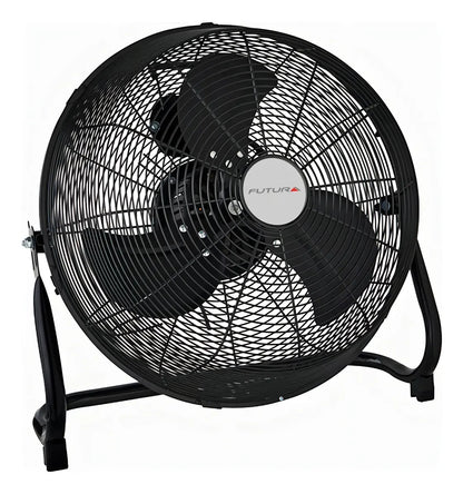 Turbo Ventilador Industrial Metálico 50cm Futura - Negro Negro Metal 3