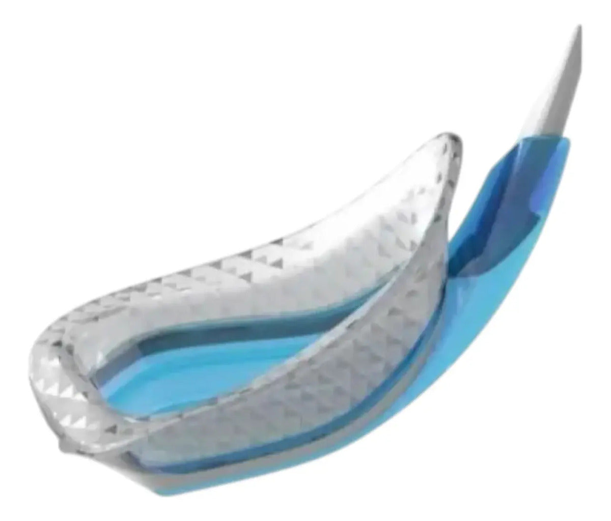 Lentes De Natación Aquapluse Pro Speedo - Celeste Transparente 004