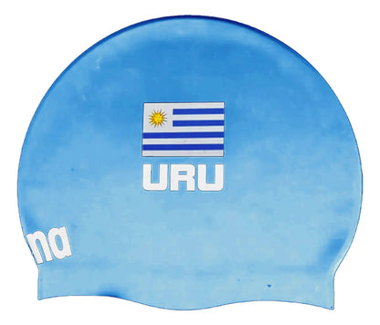 Gorra Natación Pro Edición Limitada Arena - Celeste Talle Único