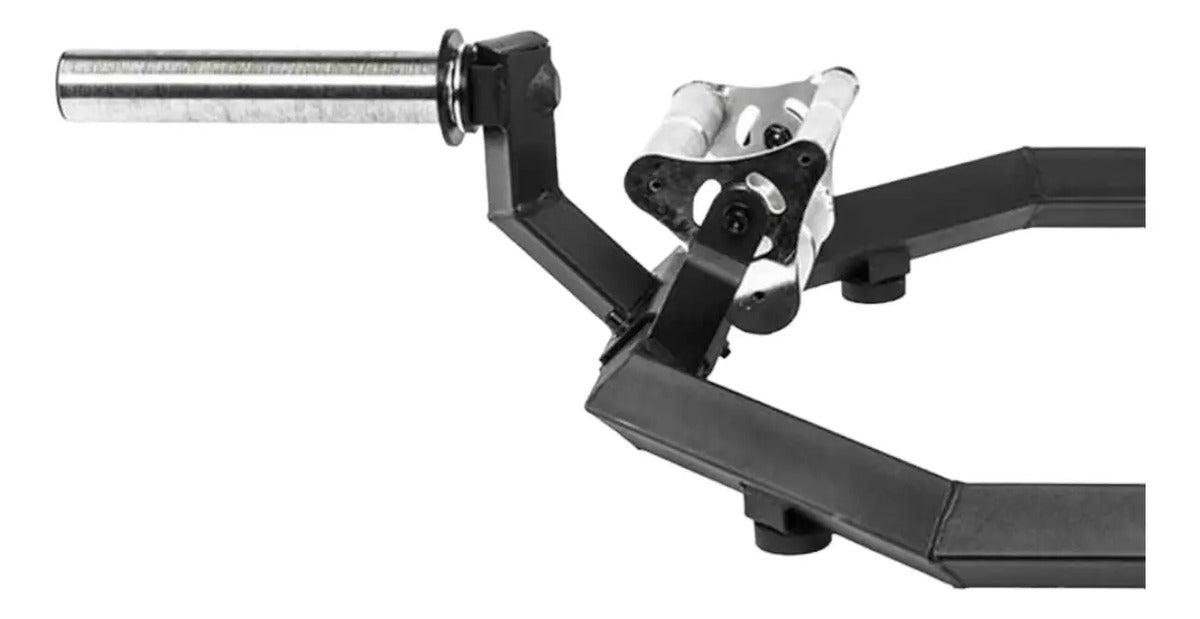 Barra Olímpica Profesional Trap 18kg Hexagonal Livepro Negro