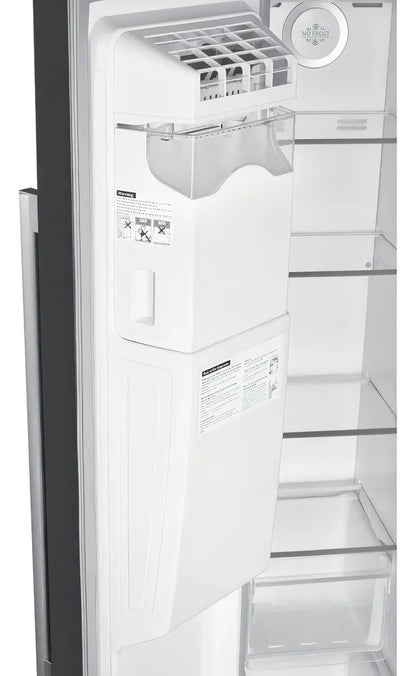 Heladera Smartlife Side By Side 690 Lt Inv Sl-sbs690sdi Qofe Inox