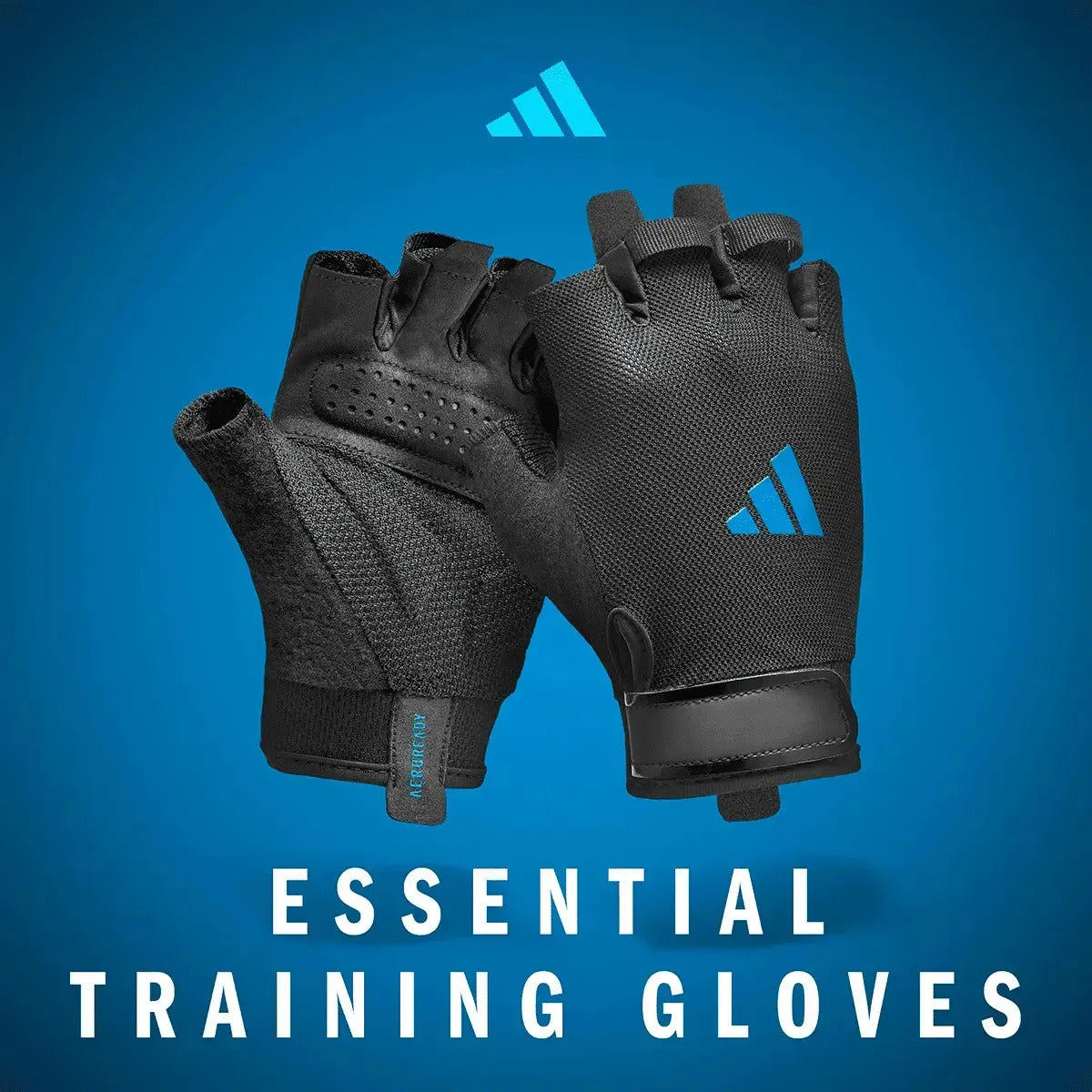 Guantes De Entreno, Pesas O Gym adidas Essential Color Azul Azul Lisa Xl
