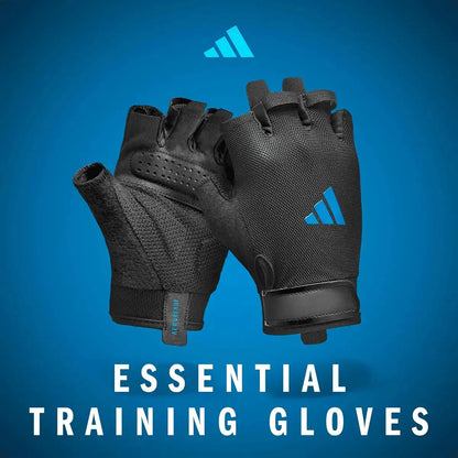 Guantes De Entreno, Pesas O Gym adidas Essential Color Azul Azul Lisa Xl