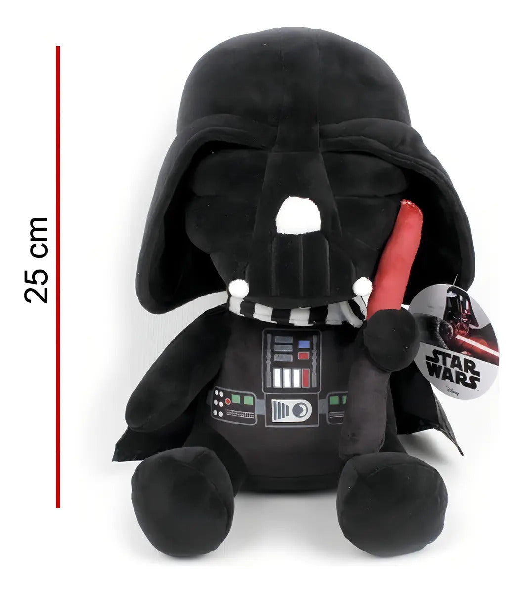 Peluche Star Wars Darth Vader 25cm Phi Phi Toys - Negro