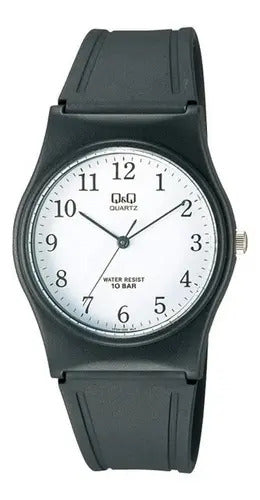 Reloj Q&q Silicona Hombre 33mm Vp34j002y - Negro
