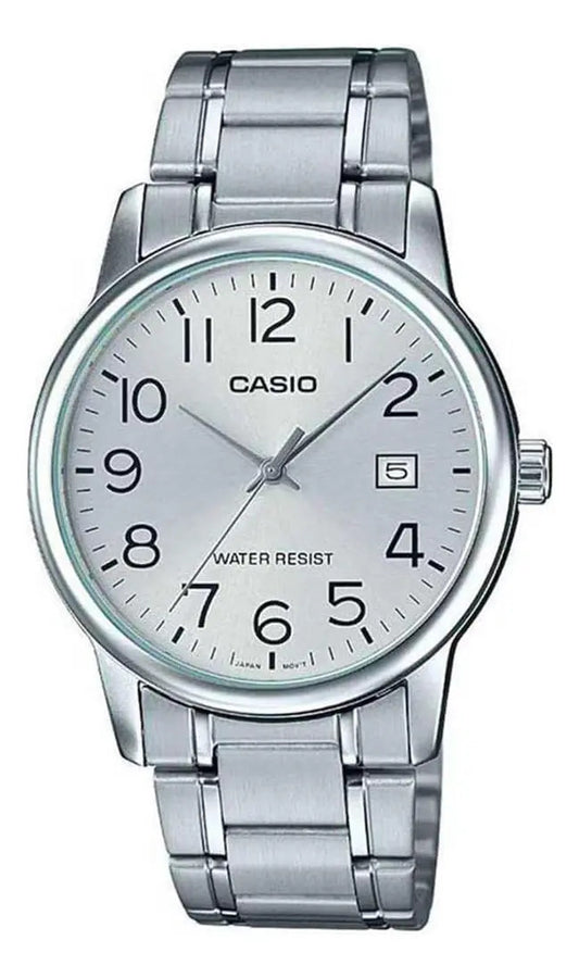Reloj Casio Metal Hombre Mtp-v002d-7b - Plateado