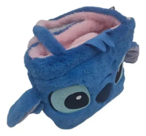 Bolso Reversible Stitch Y Angela 22cm Phi Phi Toys Azul/rosa