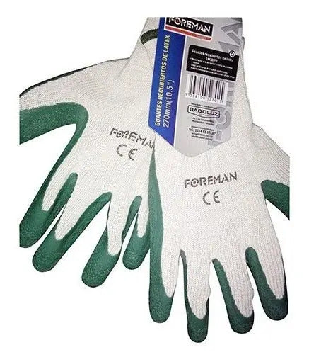 Guantes Recubiertos De Latex Foreman270mm 10.5