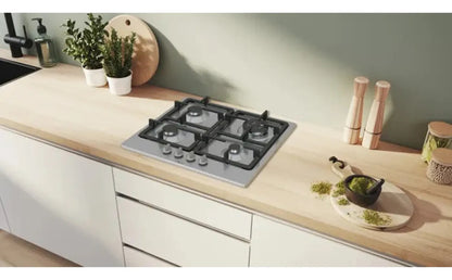Anafe A Gas Bosch 60 Cm Pgh6b5k90 - Acero