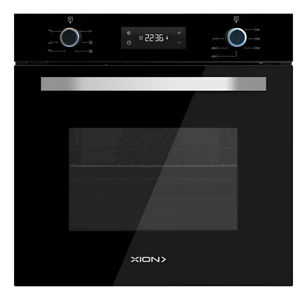 Horno De Empotrar Xion 76 Lts Vidro Negro Xi-hde80b