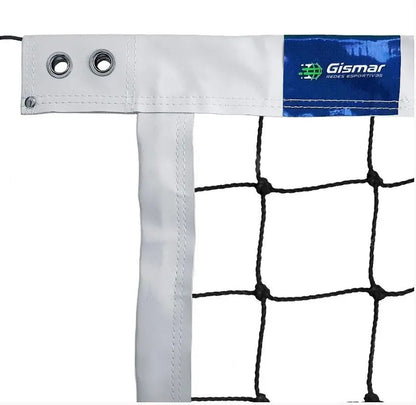 Red Pro De Volley 4 Tiras De Pvc 10x1m Gismar - Blanco