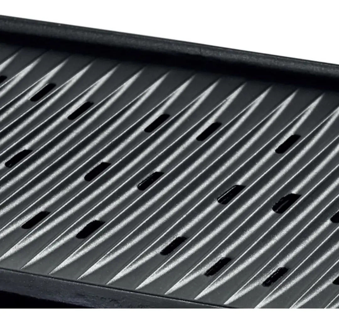 Parrilla Eléctrica Grill Ufesa Copacabana Bb7650 - Negro Y Bordo