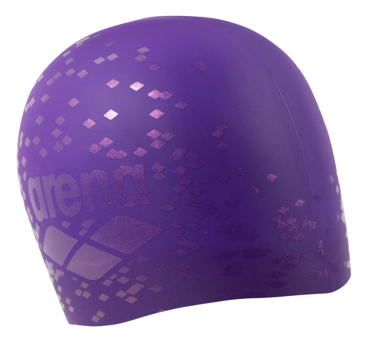 Gorro De Natación Arena Shine Unisex Plum - Índigo Liso Uni