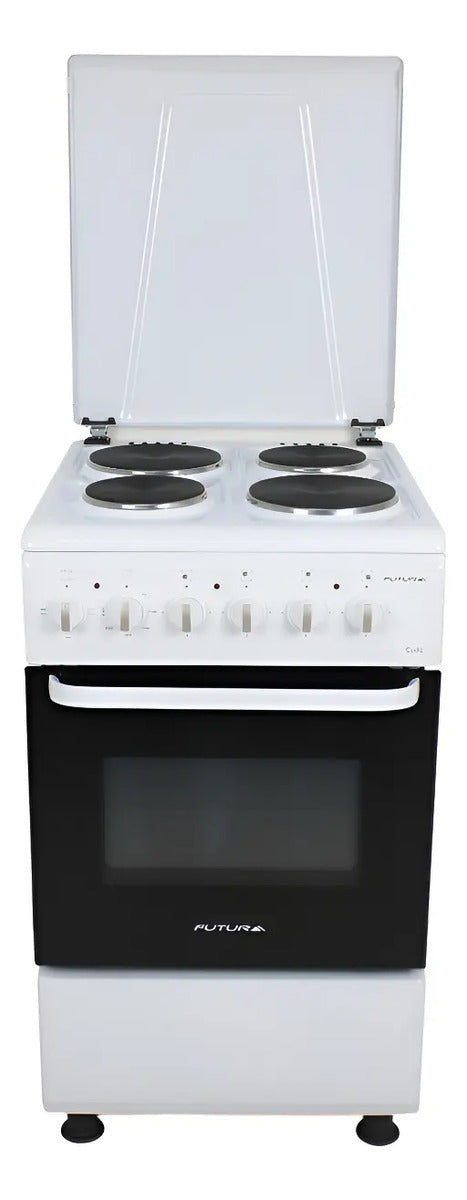 Cocina Eléctrica Futura Cádiz Fut-50-e4 - Blanco