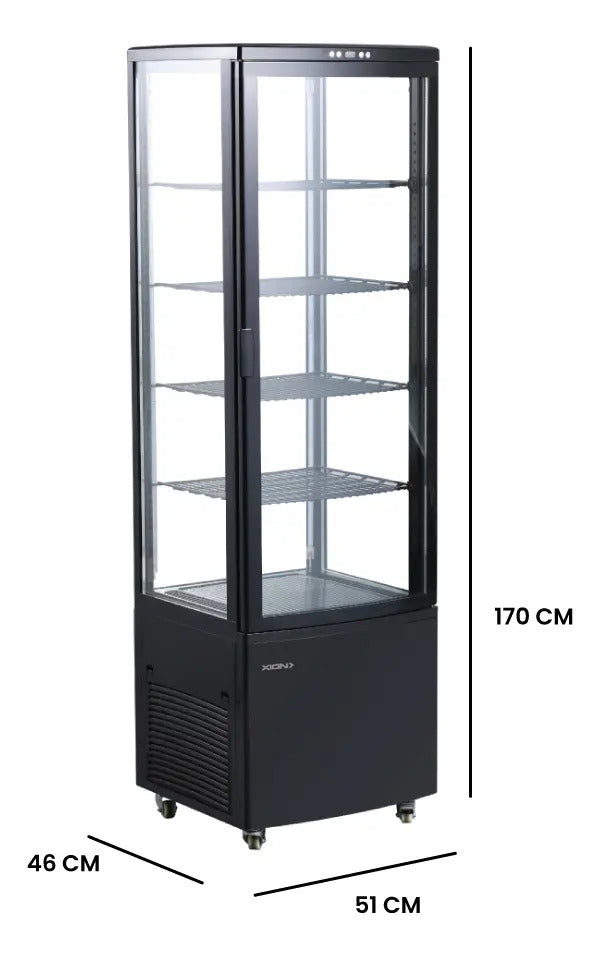 Vitrina Refrigerada Xion 235 Lts Xi-hv235 - Curvo