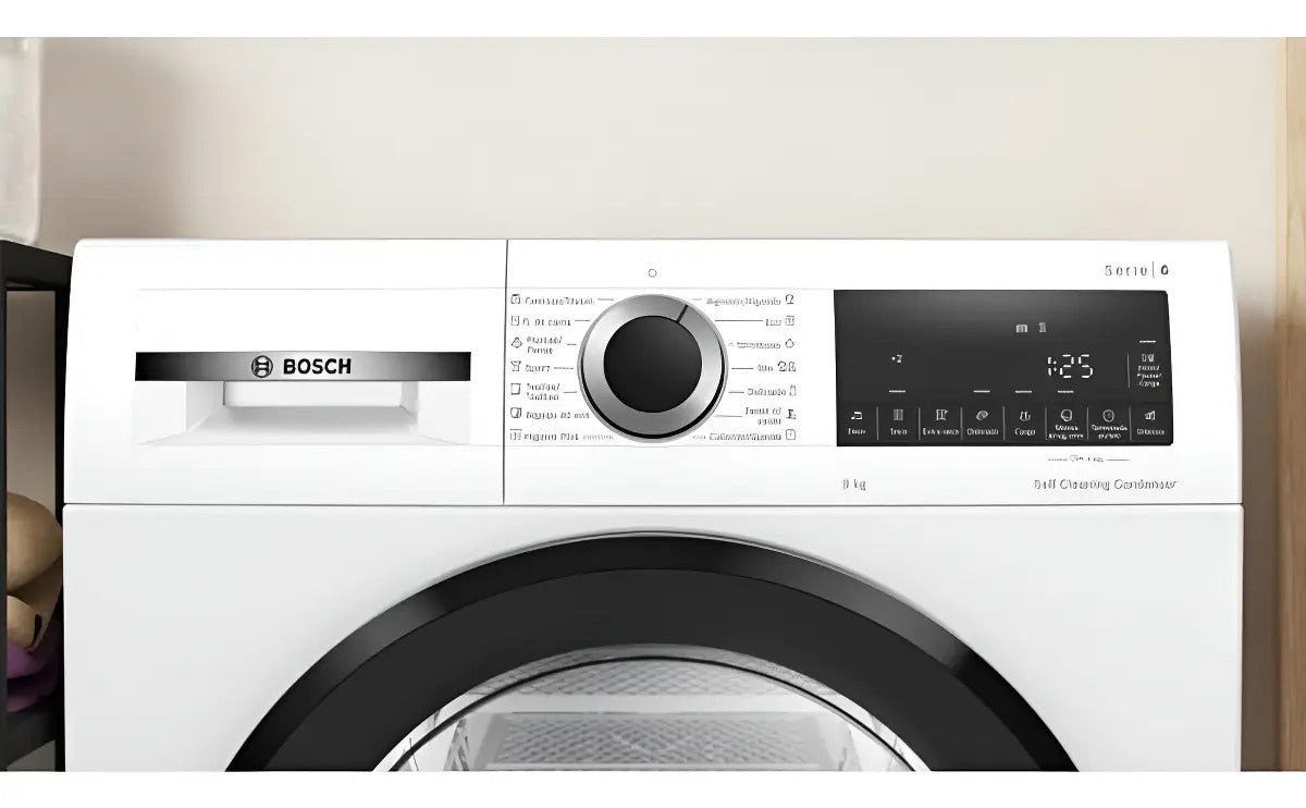 Secarropas Bomba De Calor Bosch Wqg245d0es 9 Kg - Blanco