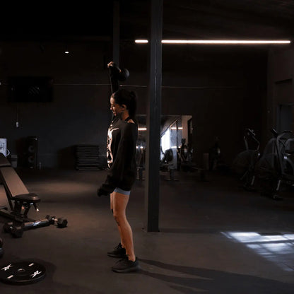 Pesa Rusa Kettlebell 12kg Reebok - Negro