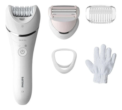 Depiladora Philips Serie 8000 Bre712/00 - Blanco