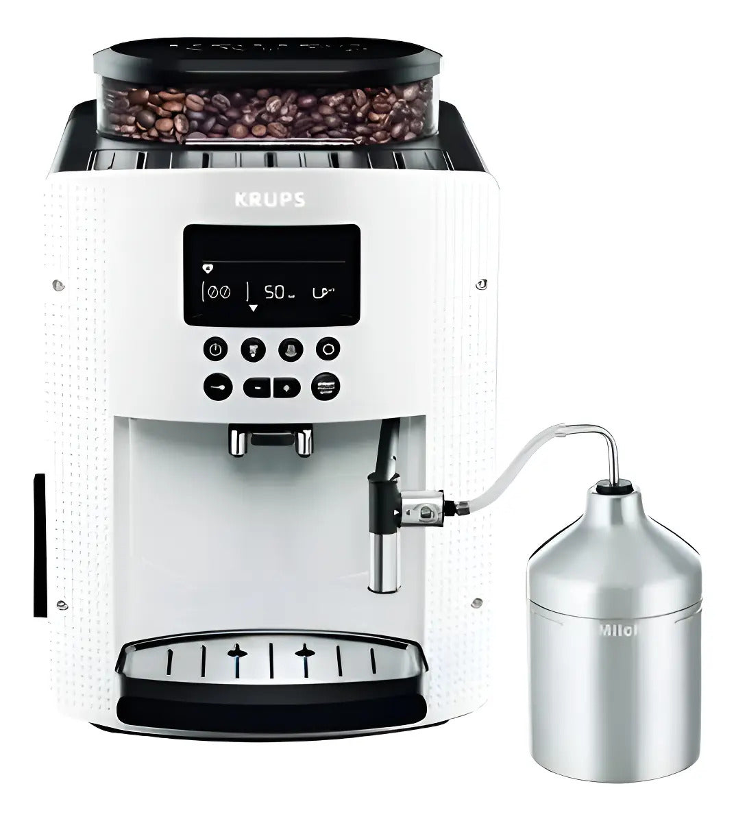 Cafetera Espresso Krups Automática + Lechero