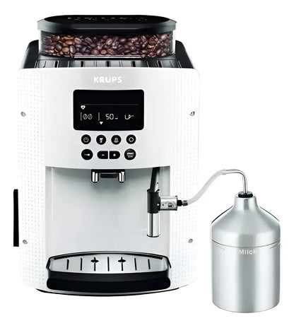 Cafetera Espresso Krups Automática + Lechero