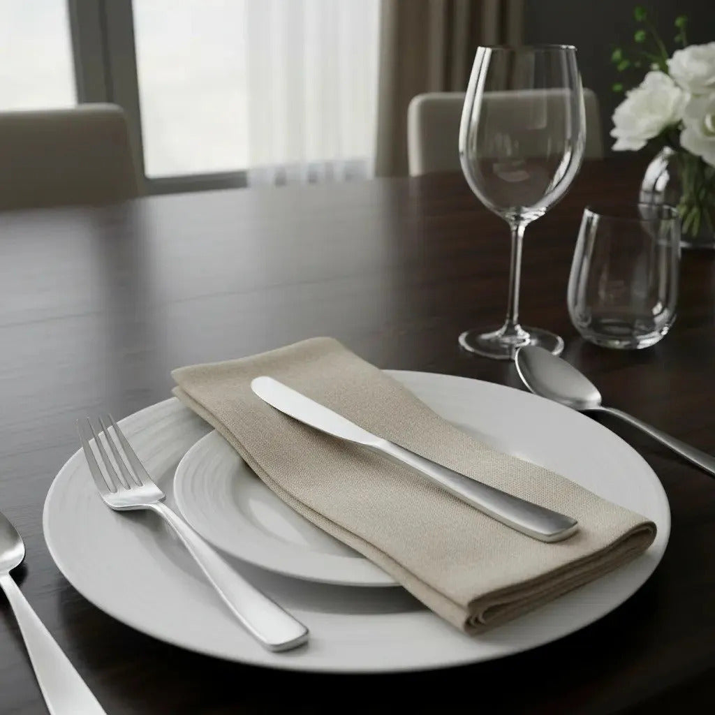 12 Cuchillos De Mesa Acero Gastronómico Kutt
