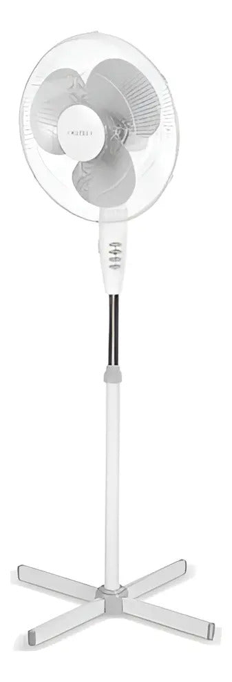 Ventilador De Pie Smartlife 40cm 3 Vel Sl-sf40w - 40 Cm Blanco Blanco Plástico