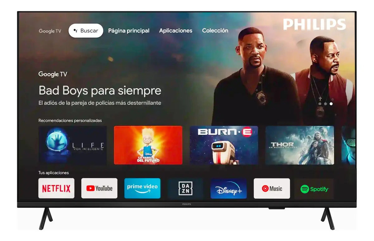 Tv Smart Led Philips 55'' 55pud7408/77 Google Tv