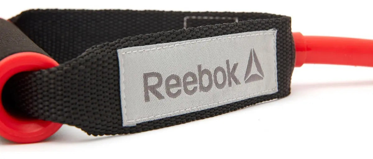 Banda Elástica Resistencia Media L2 Reebok - Rojo