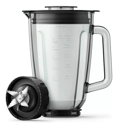 Licuadora Philips 1.200w 2 Lt 12 Vel Hr2242/90 - Negro