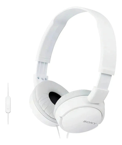 Auriculares Sony Con Micrófono Mdrzx110ap - Blanco