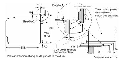 Horno De Empotrar Bosch Multifunción A Vapor - Negro