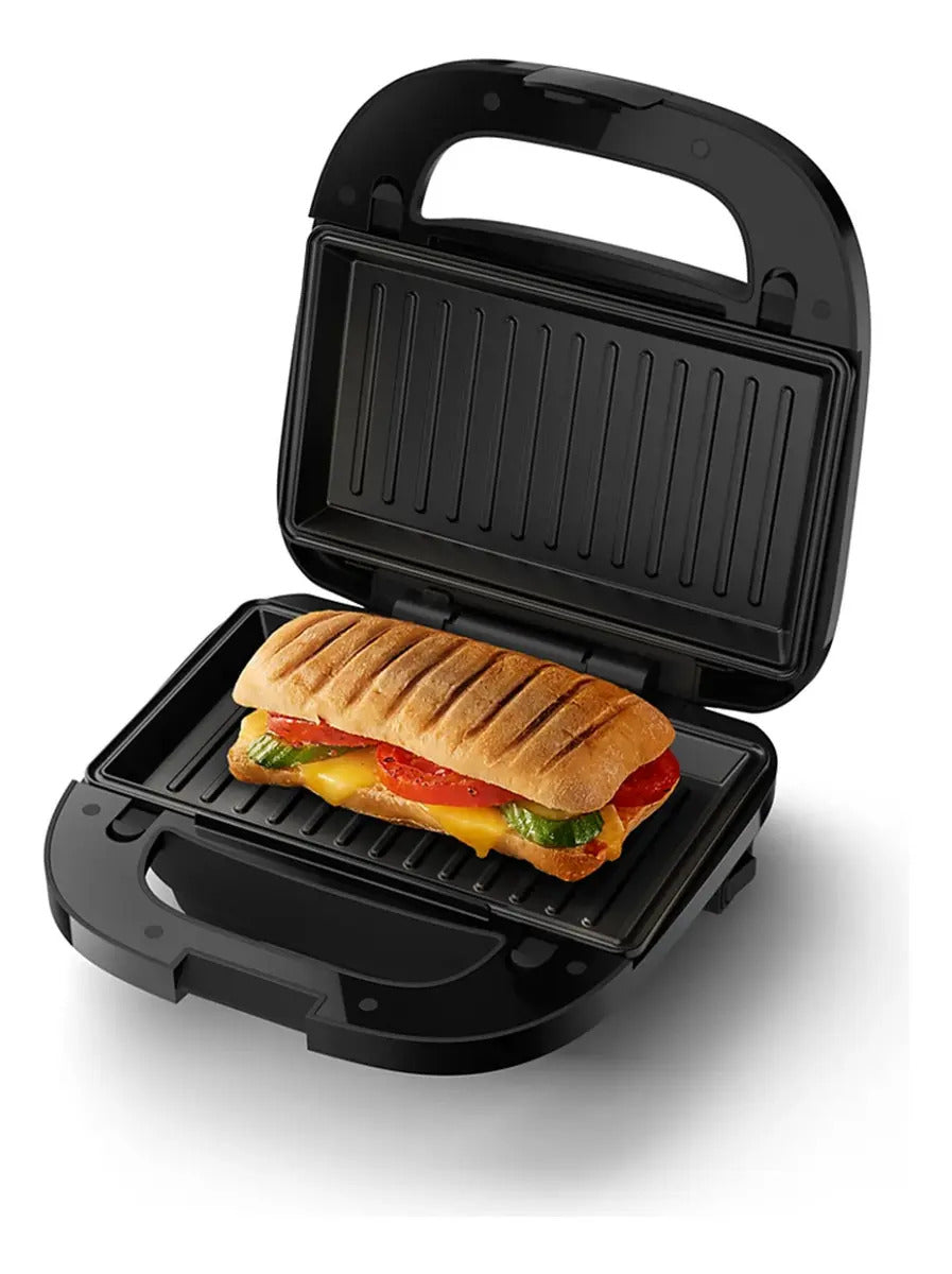 Sandwichera Philips 3 En 1 Hd2350/80 - Gris