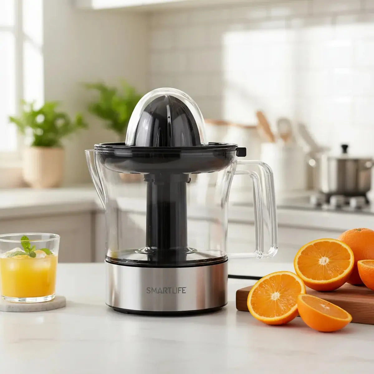 Exprimidor De Jugos Smartlife 700 Ml Sl-jc1006 - Gris 50 Hz