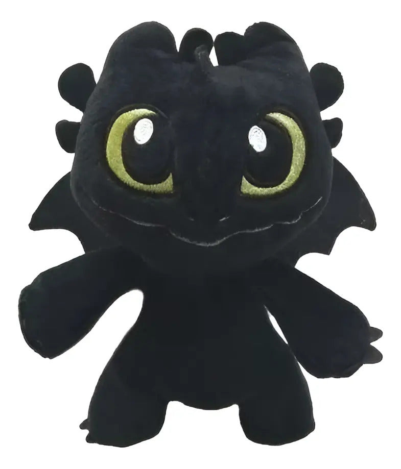 Peluche Chimuelo 30cm Dragón Dr003 - Negro