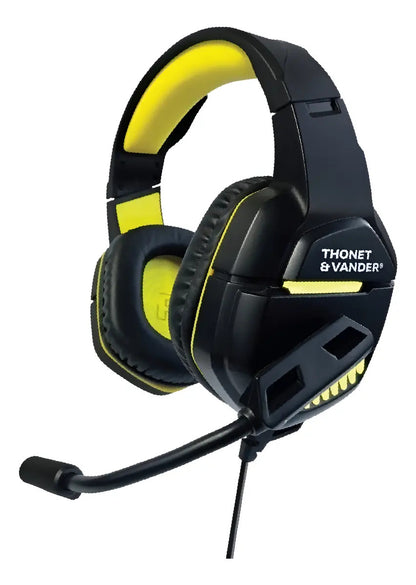 Auriculares Gamer Vx75 Thonet & Vander Mic Flexible Negro