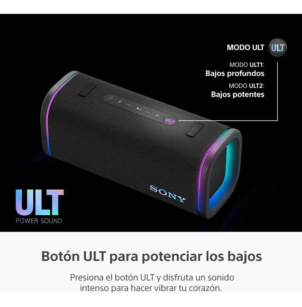 Parlante Portátil Bluetooth Sony Ult Field 5 Srs-ult50 Negro