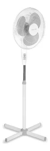 Ventilador De Pie Smartlife 40cm 3 Vel Sl-sf40w - 40 Cm Blanco Blanco Plástico
