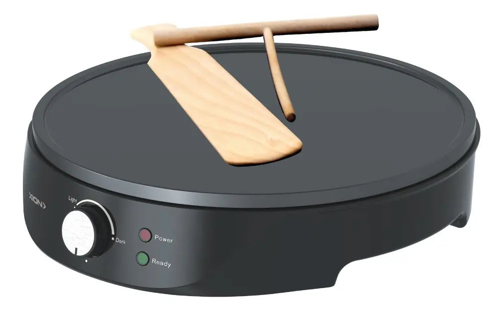 Crepera Panquequera Eléctrica Xion 30 Cm Xi-cr30 - Negro