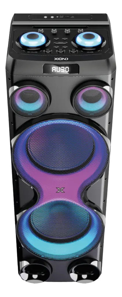 Sistema De Audio Xion 28000w Pmpo Recargable Xi-xt980 Negro
