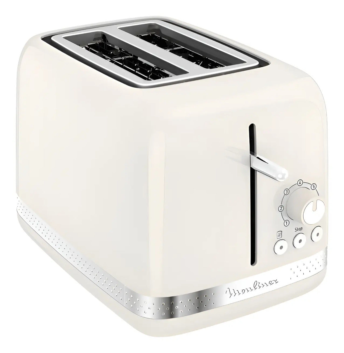 Tostadora Moulinex 2 Ranuras Anchas 850w - Marfil