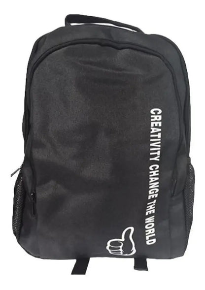 Mochila Para Laptop Hasta 15,6'' Ripcolor - Negro Liso