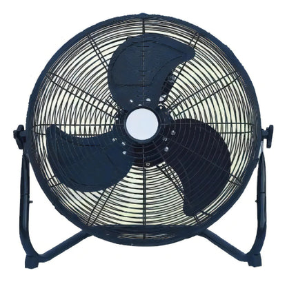Turbo Ventilador Industrial Metálico 50cm Futura - Negro Negro Metal 3