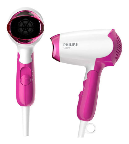 Secador De Pelo Philips Essential 1400w Bhd003 - Blanco/rosa