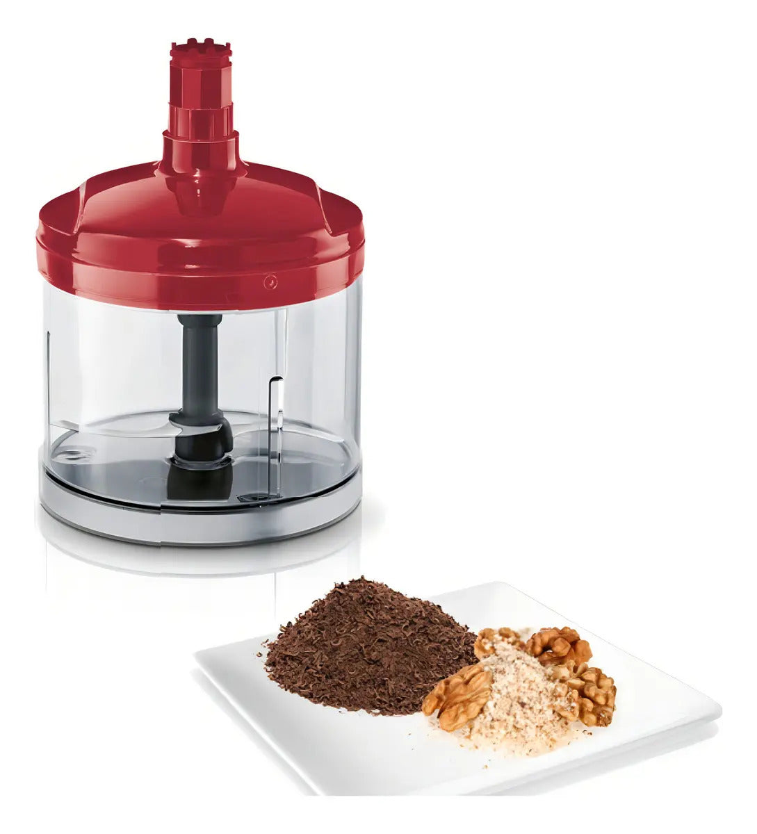 Mixer Bosch 750w Con Picador Y Medidor Msm67120 - Rojo