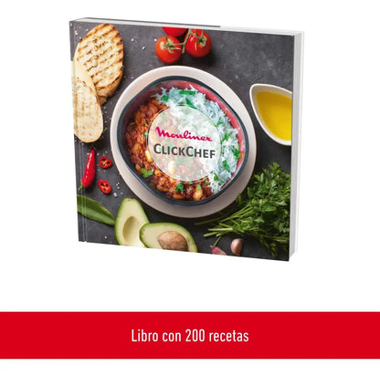 Robot De Cocina Moulinex Compacta 5 Progr 3,6 L - Negro